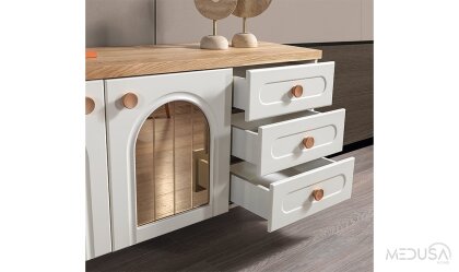 Medusa Home Mobilya - Spring Bohem Yemek Odası