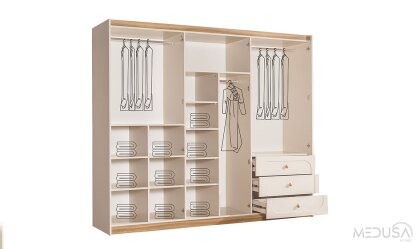 Medusa Home Mobilya - Stacy Bohem Gardırop