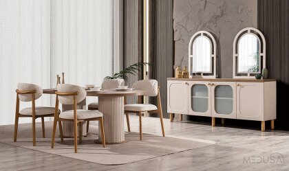 Medusa Home Mobilya - Stacy Bohem Yemek Odası