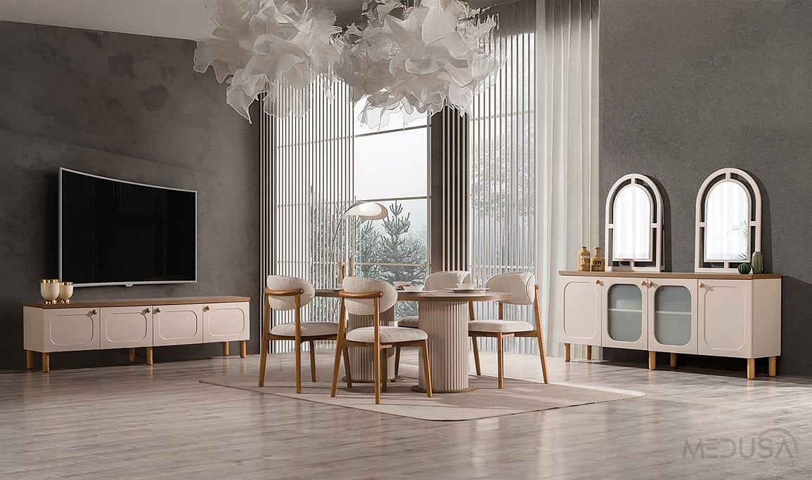 Medusa Home Mobilya - Stacy Bohem Yemek Odası