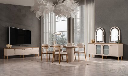 Medusa Home Mobilya - Stacy Bohem Yemek Odası