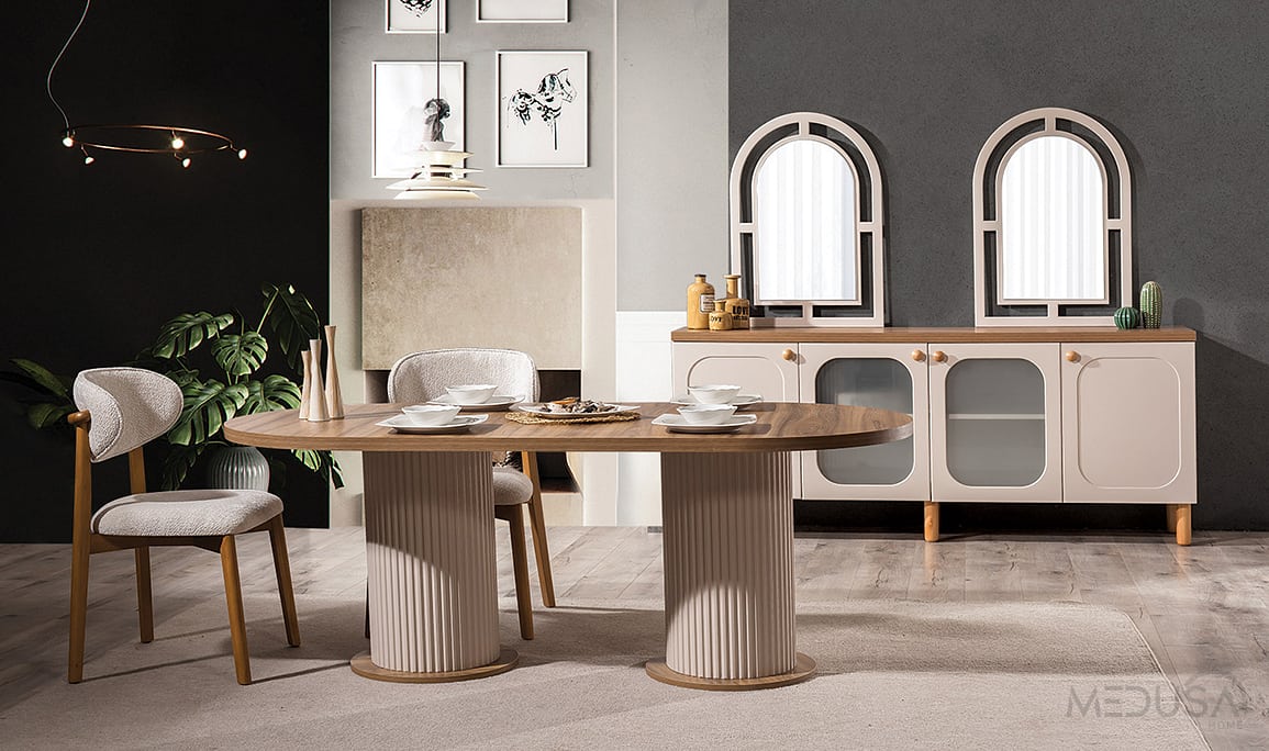 Medusa Home Mobilya - Stacy Bohem Yemek Odası