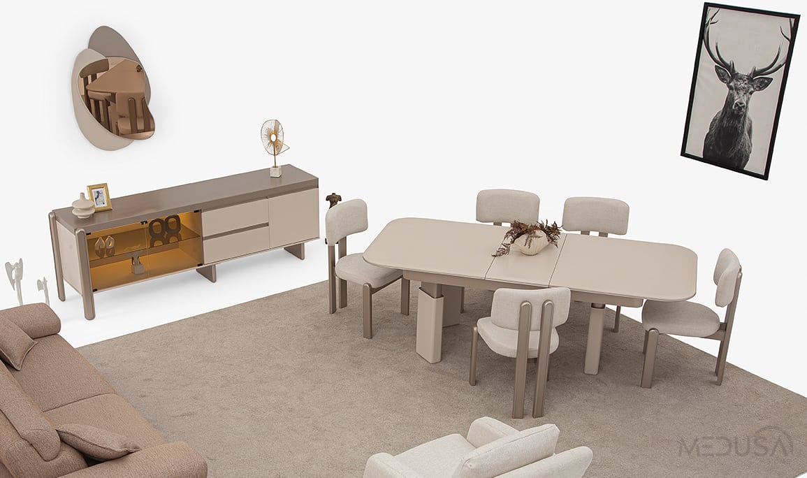 Medusa Home Mobilya - Starla Yemek Odası