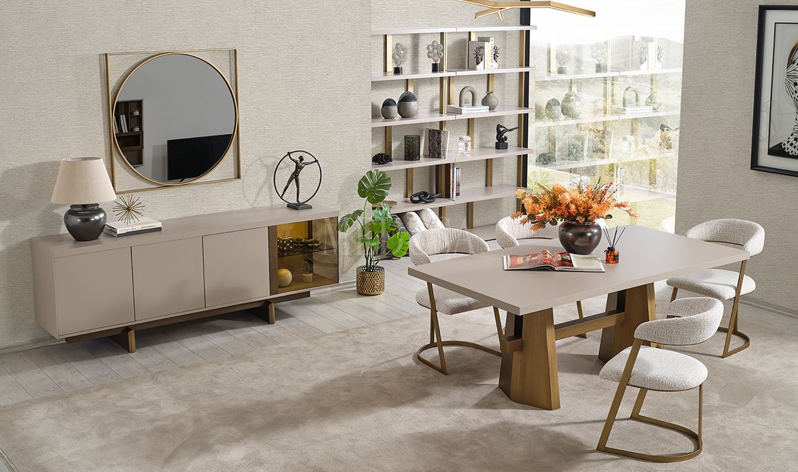 Medusa Home Mobilya - Starlet Aytaşı Yemek Odası
