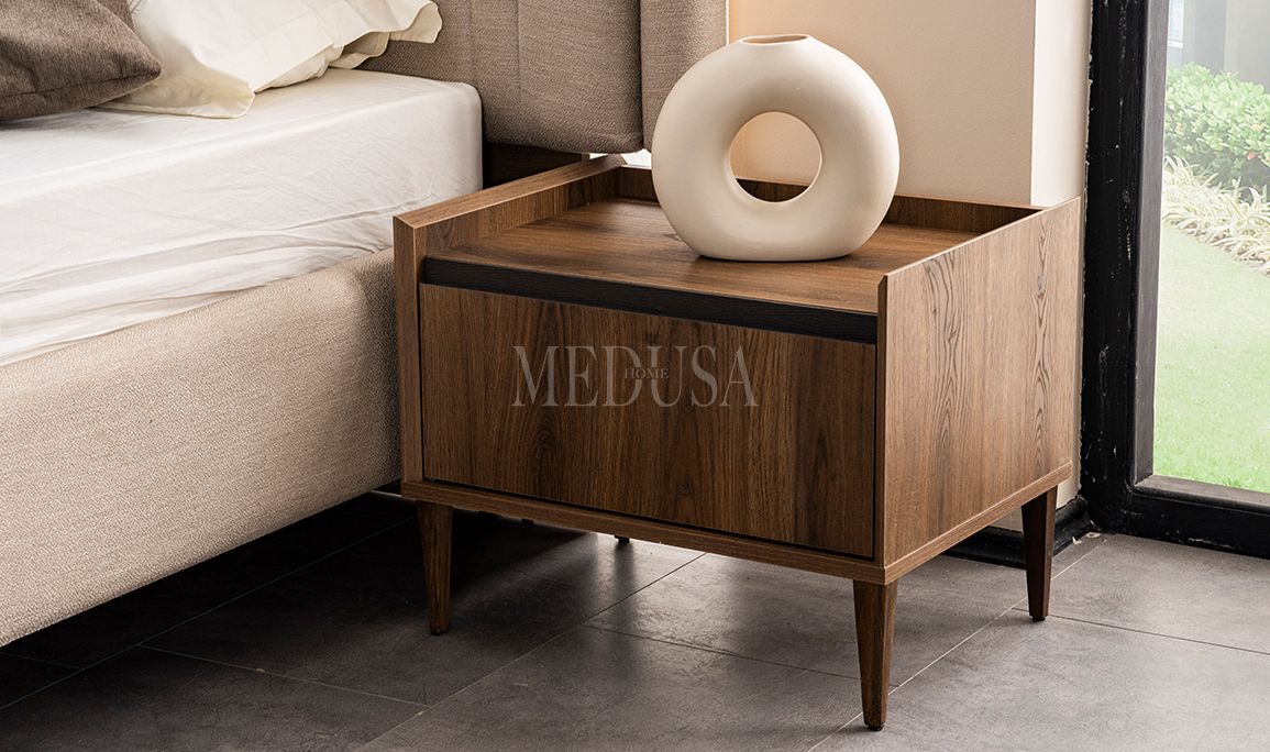 Medusa Home Mobilya - Start Ceviz Komodin