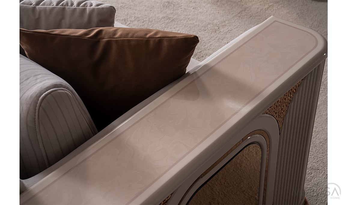 Medusa Home Mobilya - Stella Luxury Üçlü Koltuk