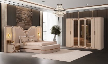 Medusa Home - Stella Luxury Yatak Odası