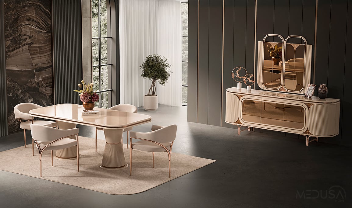 Medusa Home Mobilya - Stella Luxury Yemek Odası
