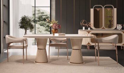 Medusa Home Mobilya - Stella Luxury Yemek Odası