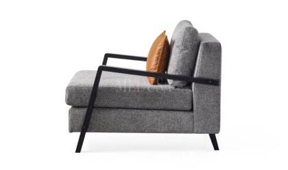 Medusa Home Mobilya - Stevan Gri Berjer