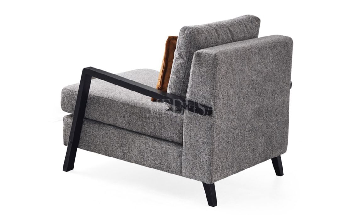 Medusa Home Mobilya - Stevan Gri Berjer