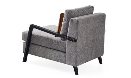 Medusa Home Mobilya - Stevan Gri Berjer