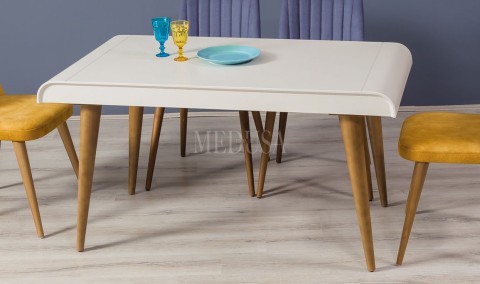 Medusa Home - Stil Beyaz Mutfak Masası Medusa Home - Stil Beyaz Mutfak Masası