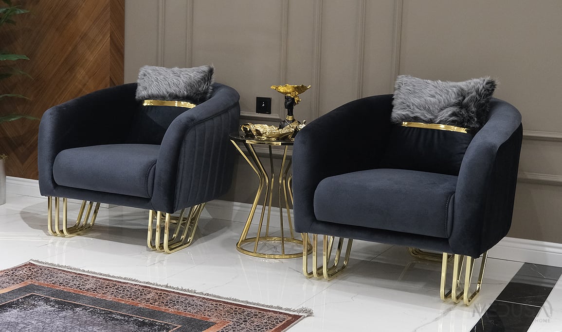 Medusa Home Mobilya - Stil Luxury Berjer