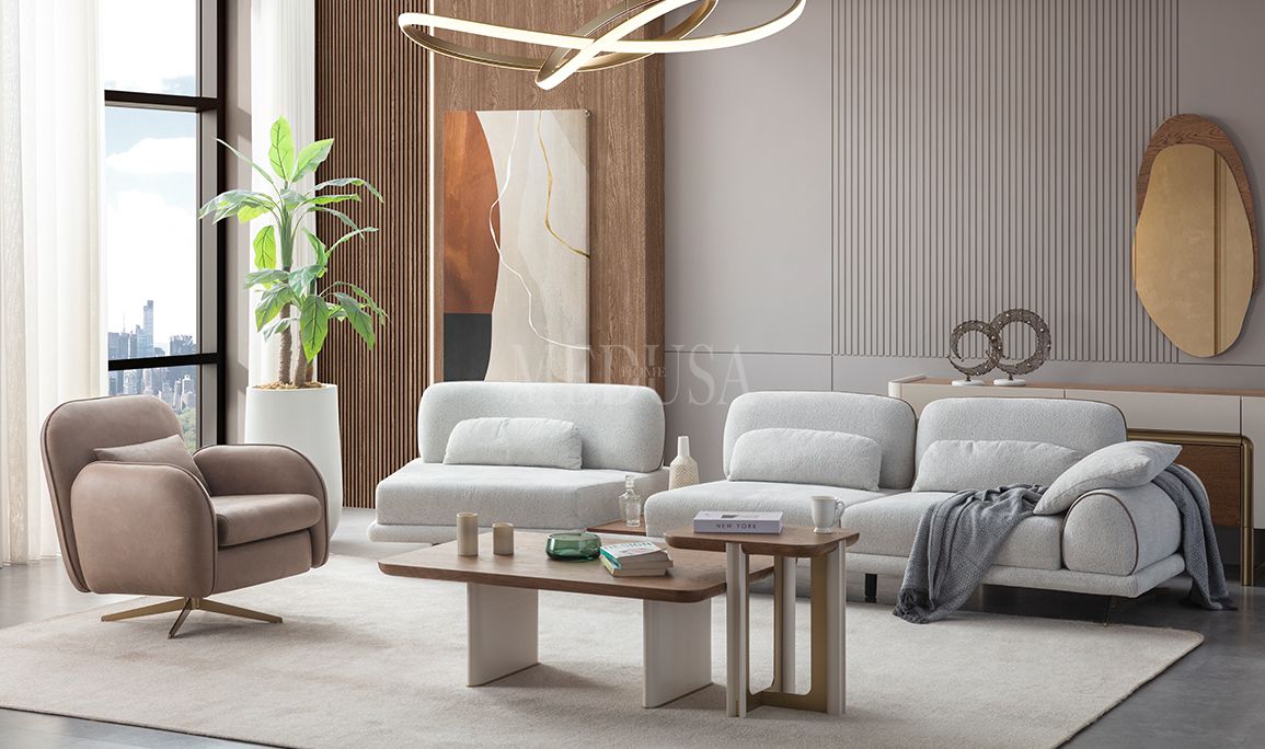 Medusa Home Mobilya - Stripe Koltuk Takımı