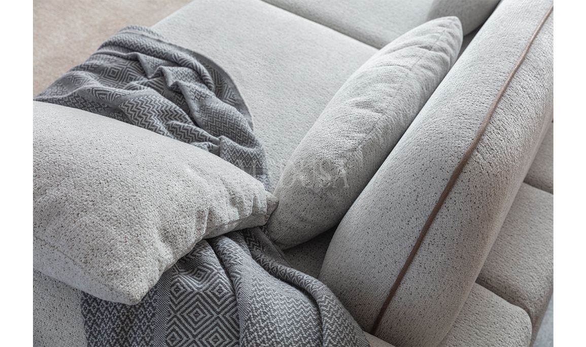 Medusa Home Mobilya - Stripe Relax Üçlü Koltuk