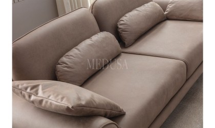 Medusa Home Mobilya - Stripe Üçlü Koltuk
