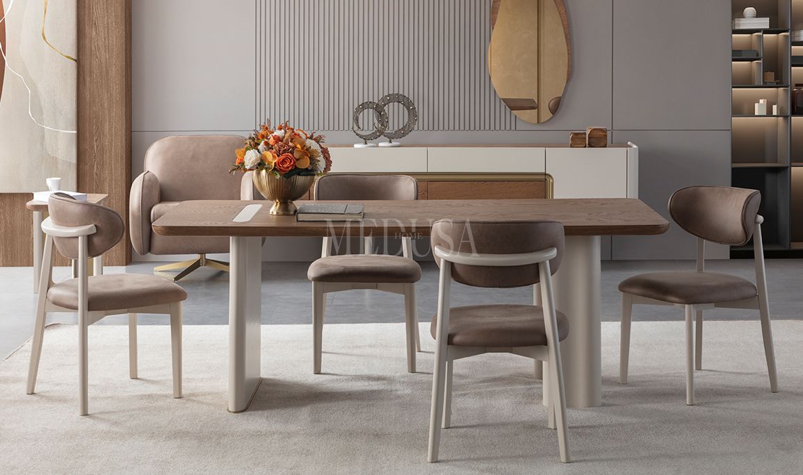 Medusa Home Mobilya - Stripe Yemek Masası