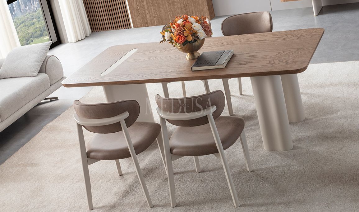 Medusa Home Mobilya - Stripe Yemek Masası