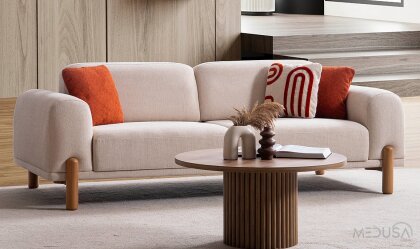 Medusa Home Mobilya - Suave Üçlü Koltuk