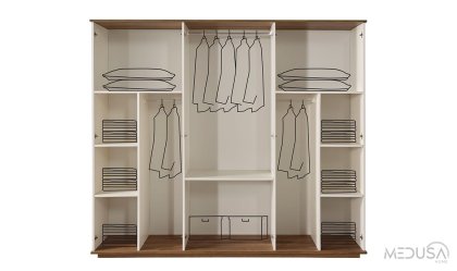 Medusa Home Mobilya - Sude Bohem Gardırop