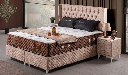 Medusa Home - Sunshine Set Baza Başlık Yatak Medusa Home - Sunshine Set Baza Başlık Yatak