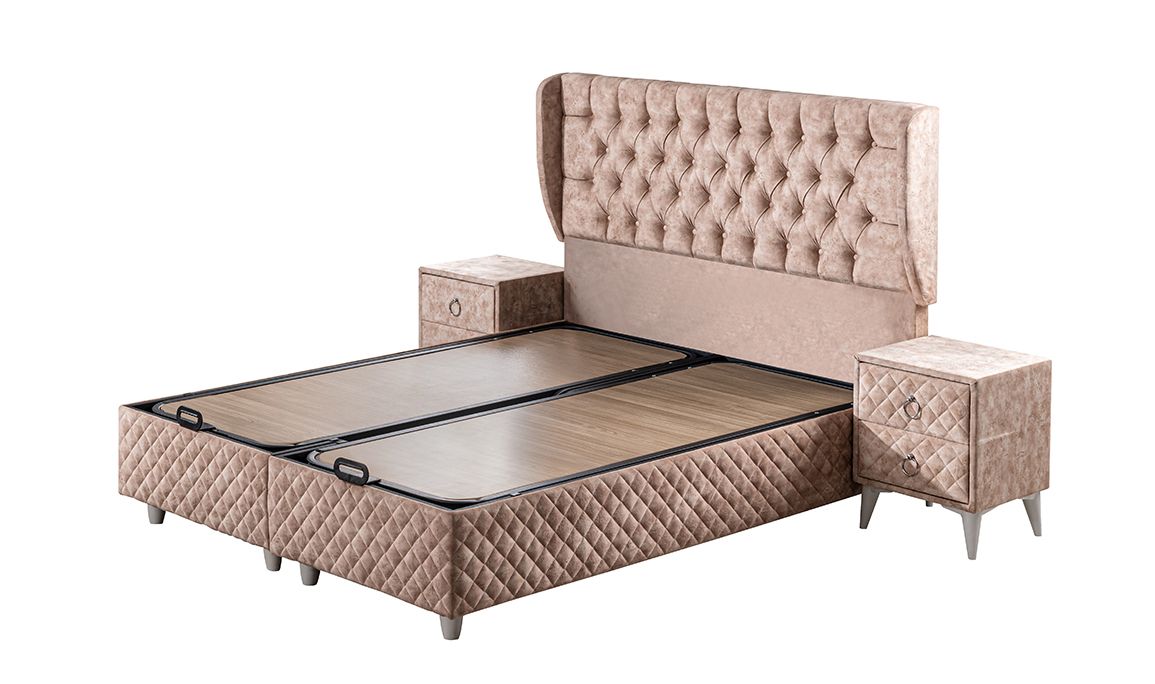 Medusa Home Mobilya - Sunshine Set Baza Başlık Yatak