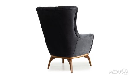 Medusa Home Mobilya - Taksim Antrasit Berjer