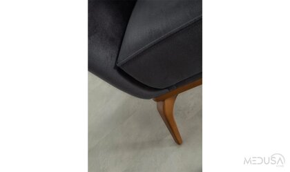 Medusa Home Mobilya - Taksim Antrasit Berjer