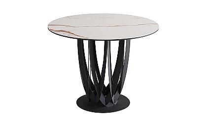 Medusa Home - Targa Yuvarlak ve Porselen Masa