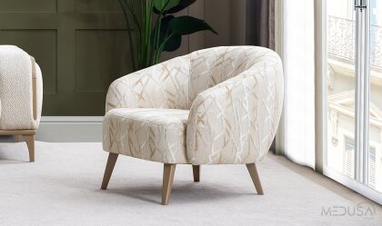 Medusa Home Mobilya - Tauri Pattern Berjer