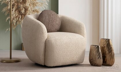 Medusa Home Mobilya - Teddy Döner Berjer v1 - Modern Berjer Medusa Home Mobilya - Teddy Döner Berjer v1 - Modern Berjer