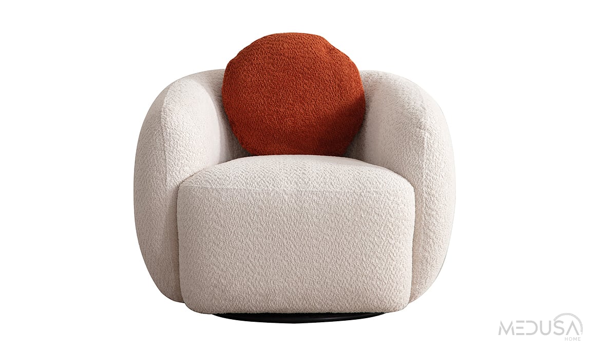 Medusa Home Mobilya - Teddy Döner Berjer v2