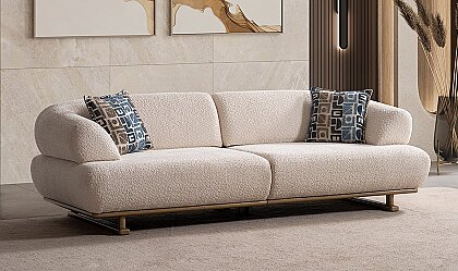 Medusa Home Mobilya - Teddy Üçlü Koltuk