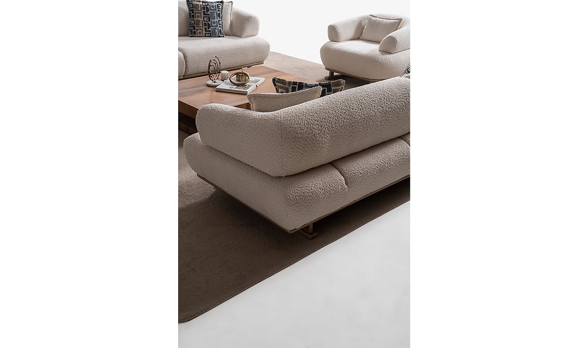 Medusa Home Mobilya - Teddy Üçlü Koltuk