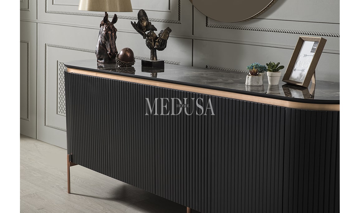 Medusa Home Mobilya - Tesla Bronze Konsol