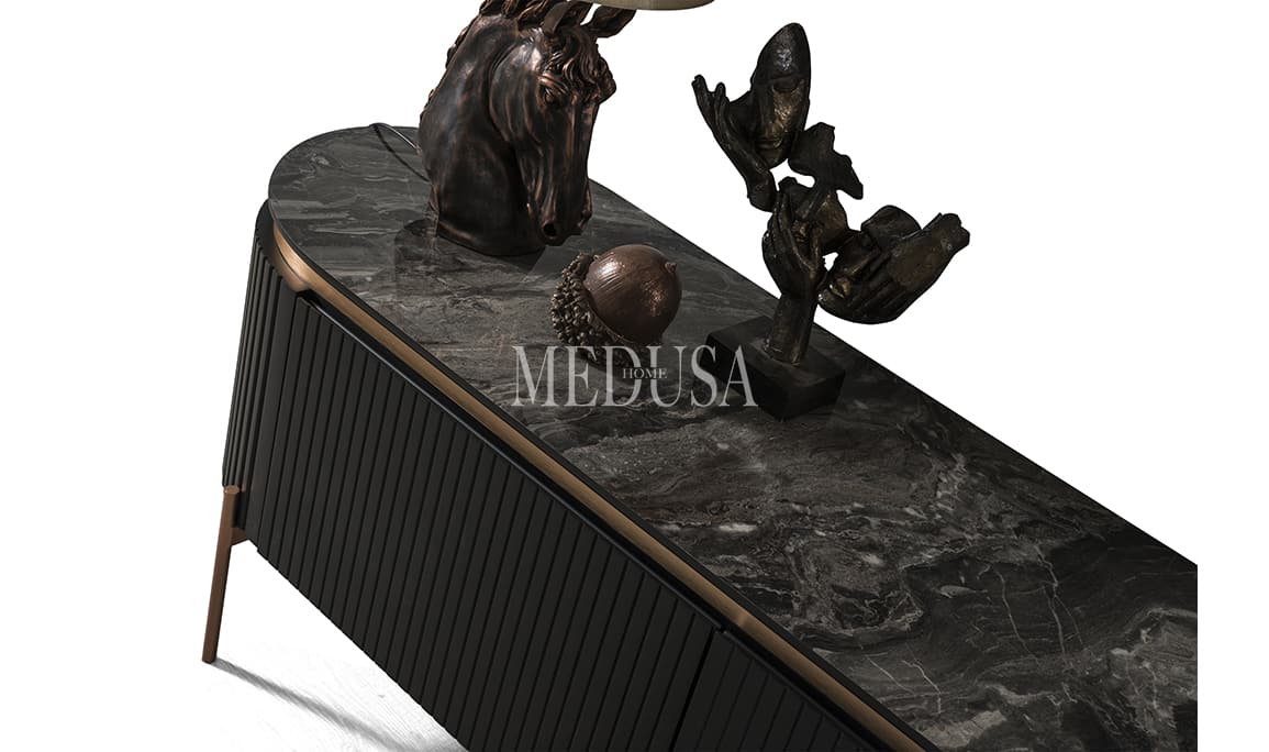 Medusa Home Mobilya - Tesla Bronze Tv Ünitesi