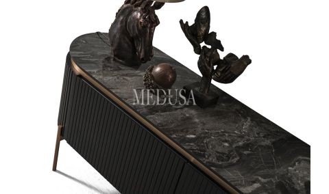 Medusa Home Mobilya - Tesla Bronze Tv Ünitesi