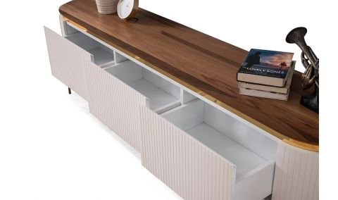 Medusa Home Mobilya - Tesla Ekru Tv Ünitesi