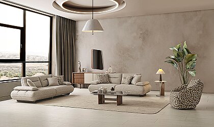 Medusa Home - Tesla Koltuk Takımı 3+3+1