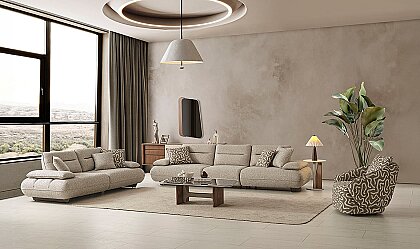 Medusa Home - Tesla Koltuk Takımı 4+3+1