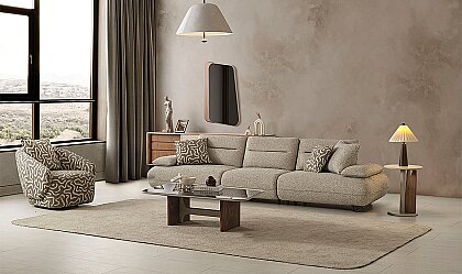 Medusa Home Mobilya - Tesla Koltuk Takımı 4+3+1