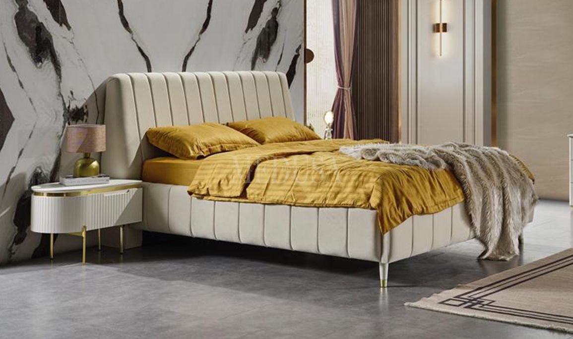 Medusa Home Mobilya - Tesla Luxury Yarmalı Karyola