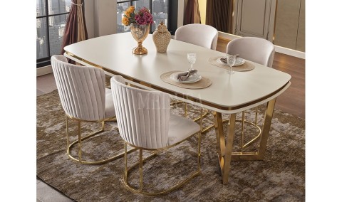Medusa Home Mobilya - Tesla Luxury Yemek Masası
