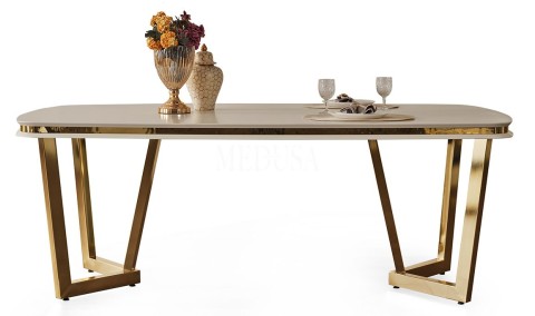 Medusa Home Mobilya - Tesla Luxury Yemek Masası
