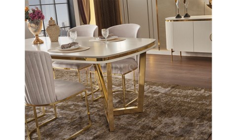 Medusa Home Mobilya - Tesla Luxury Yemek Masası