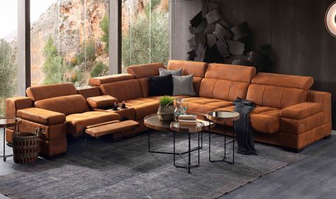 Medusa Home Mobilya - Tesla Motorlu Köşe Takımı