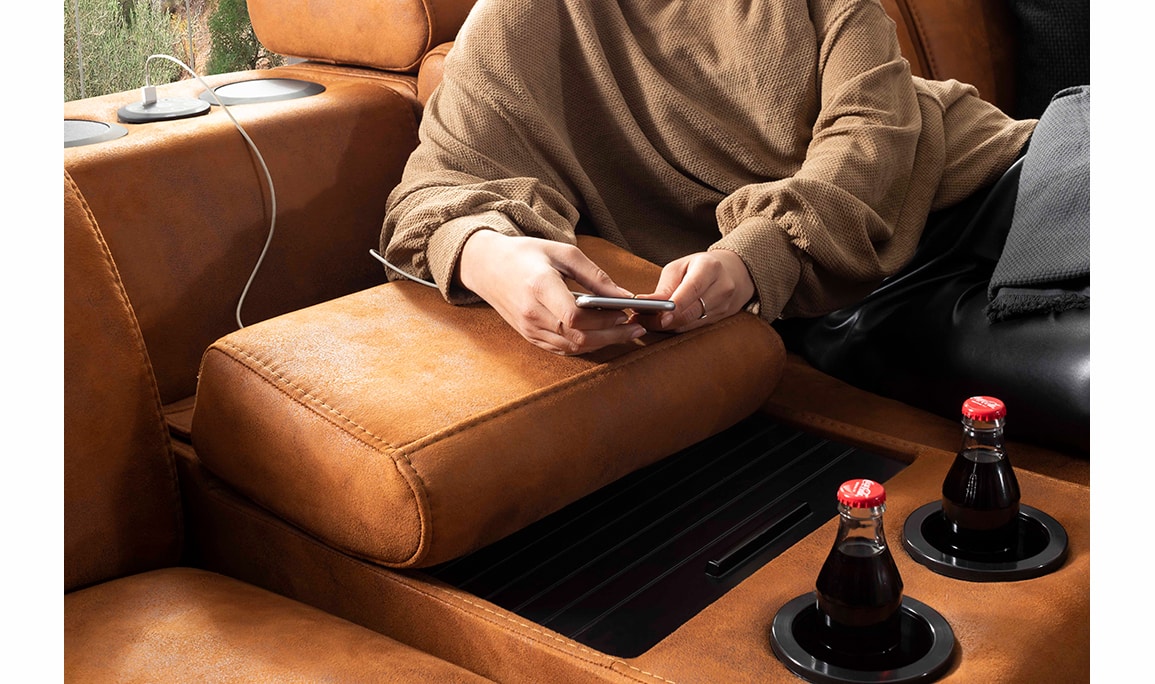 Medusa Home Mobilya - Tesla Motorlu Köşe Takımı