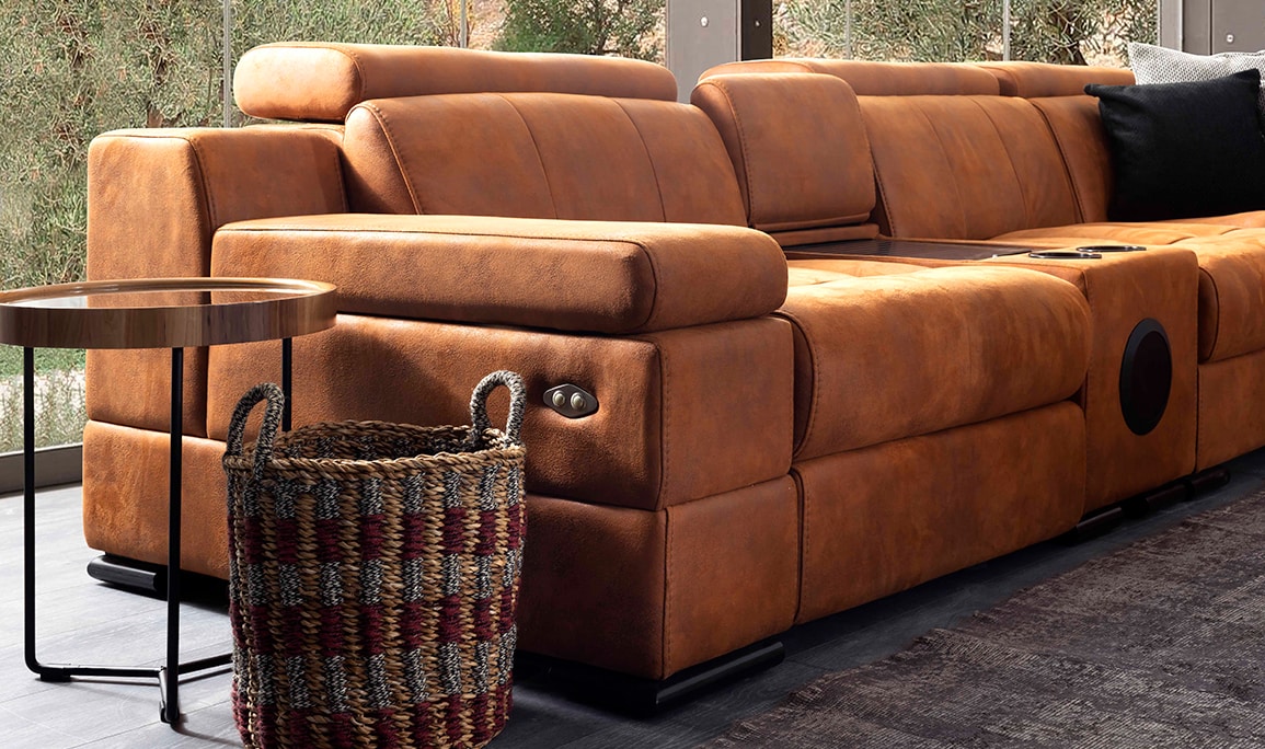 Medusa Home Mobilya - Tesla Motorlu Köşe Takımı