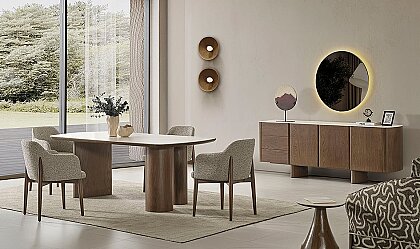 Medusa Home - Tesla Porselen Yemek Odası